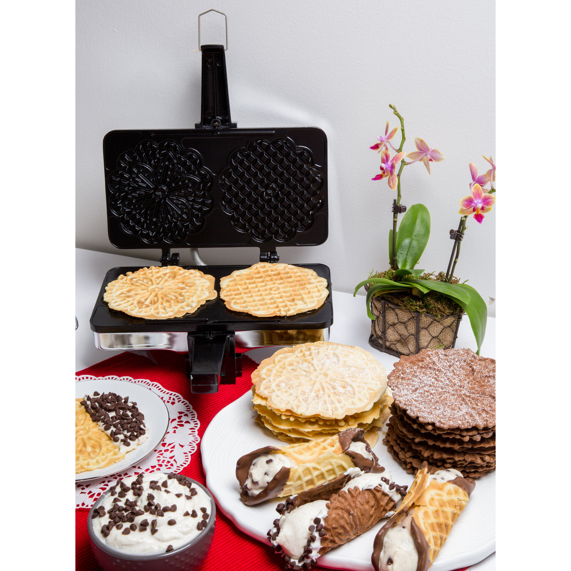 CucinaPro Pizzelle Baker & Reviews Wayfair